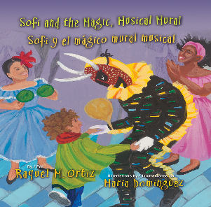 Sofi and the magic, musical mural 